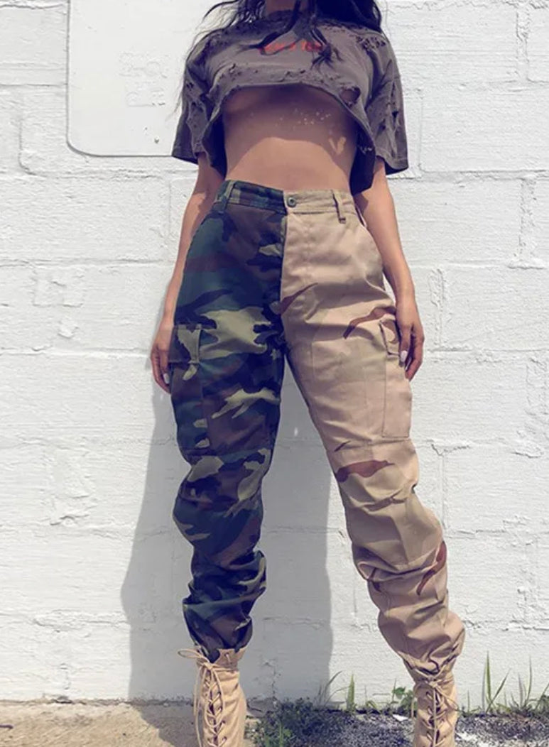 Half n Half Army pants